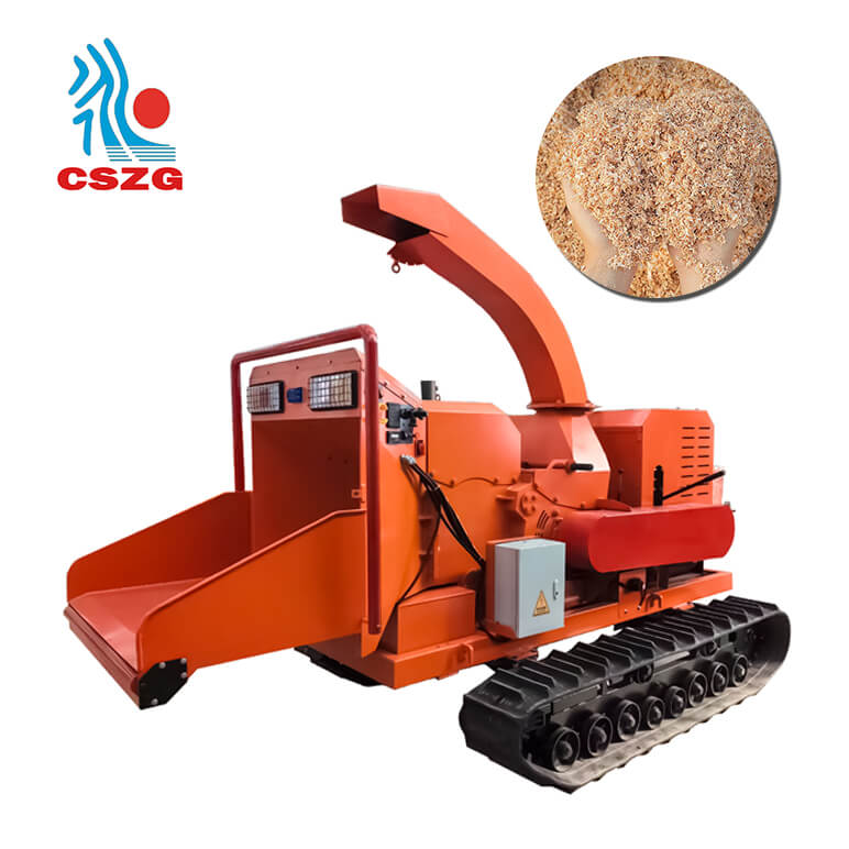 Mobile Diesel Wood Crusher1